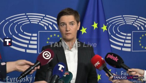 АНА БРНАБИЋ СЕ ОБРАЋА ИЗ БРИСЕЛА: Одличан састанак са председницом Европског парламента  (ВИДЕО)