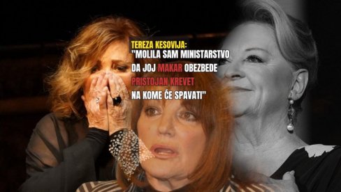 TUŽAN KRAJ - NIJE IMALA PRISTOJAN KREVET Tereza Kesovija: Gabi nije mogla da govori, molila sam državu za pomoć i nisu uradili ništa