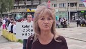 ŽIVEO NAŠ NAROD Građani Priboja pružaju podršku skupu protiv blokada (VIDEO)