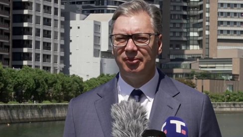 VUČIĆ IZ JAPANA: Najvažnije da u eri velikih turbulencija sačuvamo mir, slobodu i jedinstvo (VIDEO) VUČIĆ IZ JAPANA: Najvažnije da u eri velikih turbulencija sačuvamo mir, slobodu i jedinstvo (VIDEO)