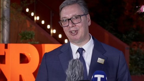 PONOSAN SAM NA TO KAKO IZGLEDA! Vučić iz Osake - Nadam se da ćemo uspeti za naš Ekspo da napravimo nešto što je moderno i inovativno