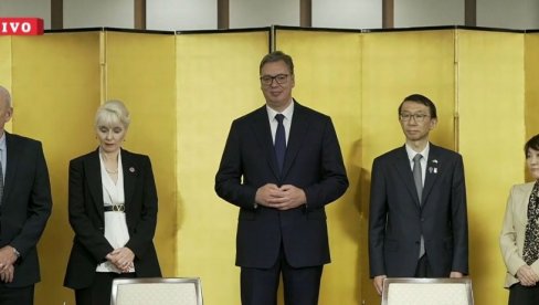 PREDSEDNIK VUČIĆ U JAPANU: Potpisana važna dokumenta o saradnji