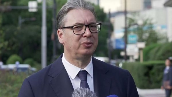 МИ СМО СПРЕМНИ ЗА ТО ОДАВНО Вучић о упозорењу Русије да је у Србији припреман Мајдан за 1. новембар - Наша служба ће их контактирати