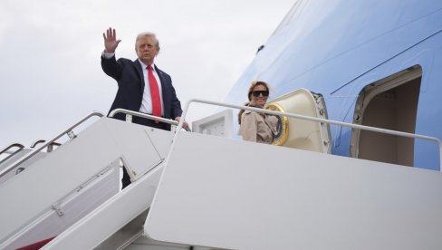 TRAMP KRENUO ZA LONDON: Ovo su svi detalji posete američkog predsednika Velikoj Britaniji