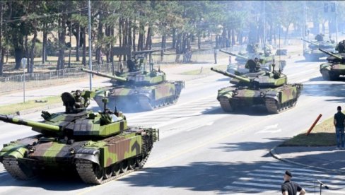 НАЈВЕЋА ВОЈНА ПАРАДА У НОВОЈ ИСТОРИЈИ СРБИЈЕ: Погледајте спектакуларне призоре са пробе (ФОТО/ВИДЕО) НАЈВЕЋА ВОЈНА ПАРАДА У НОВОЈ ИСТОРИЈИ СРБИЈЕ: Погледајте спектакуларне призоре са пробе (ФОТО/ВИДЕО)