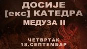 CZDS: Sutra emitovanje druge epizodfe serijala Dosije (eks) Katedra