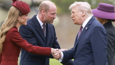 TRAMP NIJE MOGAO DA ODOLI DA OVO NE IZGOVORI KEJT MIDLTON: Čitač sa usana otkrio šta je predsednik Amerike rekao budućoj kraljici! TRAMP NIJE MOGAO DA ODOLI DA OVO NE IZGOVORI KEJT MIDLTON: Čitač sa usana otkrio šta je predsednik Amerike rekao budućoj kraljici!
