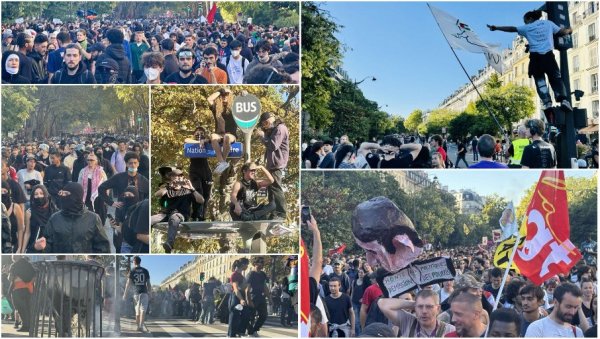 ЕСКАЛАЦИЈА ХАОСА У ФРАНЦУСКОЈ: Новости на улицама Париза - Почела друга фаза операције полиције (ФОТО/ВИДЕО)