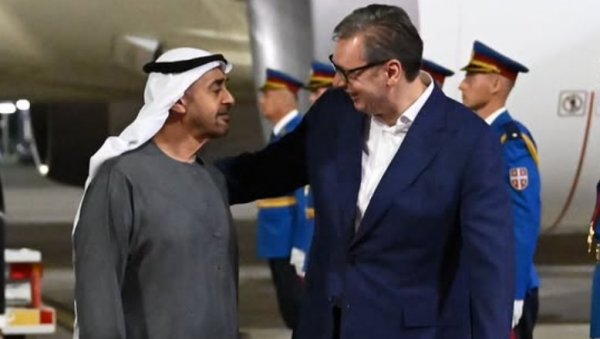 ВЕЛИКА ЧАСТ ЗА СРБИЈУ: Мохамед бин Зајед на војној паради само у нашој земљи, иако је био позван на параде и у Русији и Кини