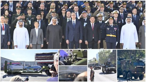 VELIČANSTVENA VOJNA PARADA SNAGA JEDINSTVA: Spektakl za kraj, Rafali i Migovi iznad Beograda! Začuo se zlokoban zvuk đavoljih kočija