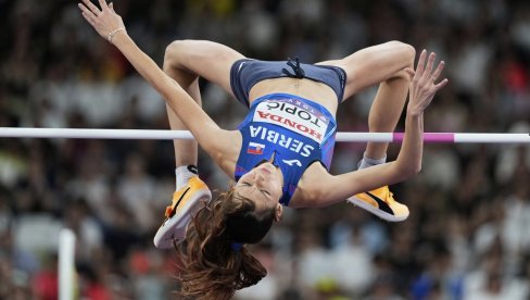 BRAVO! Angelina Topić oborila državni rekord u skoku uvis u dvorani