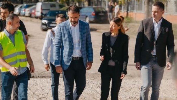 ПРОЈЕКАТ ИНИЦИРАО ВУЧЕВИЋ СА ЈАСНИМ ЦИЉЕМ: Месаровић обишла радове у Новом Саду, а ево чему ће допринети