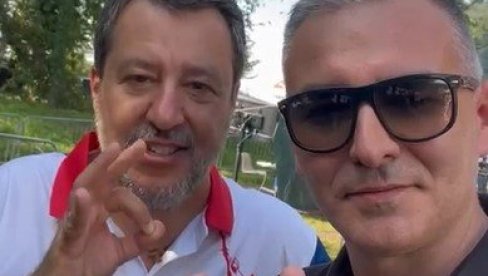 SLAVA SRPSKOM NARODU, U ITALIJI, U SRBIJI BILO GDE NA SVETU Mateo Salvini pozdravio je u posebnoj video poruci srpski narod (VIDEO) SLAVA SRPSKOM NARODU, U ITALIJI, U SRBIJI BILO GDE NA SVETU Mateo Salvini pozdravio je u posebnoj video poruci srpski narod (VIDEO)