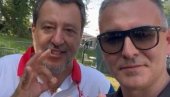 SLAVA SRPSKOM NARODU, U ITALIJI, U SRBIJI BILO GDE NA SVETU Mateo Salvini pozdravio je u posebnoj video poruci srpski narod (VIDEO)