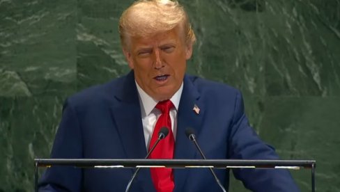 СВЕТ УШАО У ЕРУ НАЈВЕЋИХ КРИЗА Трампове главне поруке са говорнице УН и велико признање о Украјини