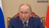 ŠTA JE TO PUTINU NA RAMENIMA? Snimak iz Saveta bezbednosti zbunio svet - usred govora o nuklearnom naoružanju (VIDEO)