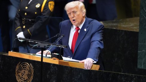 НАПАДНУТА ТРАМПОВА ЗВАНИЧНИЦА: Хаос током заседања Генералне скупштине УН НАПАДНУТА ТРАМПОВА ЗВАНИЧНИЦА: Хаос током заседања Генералне скупштине УН