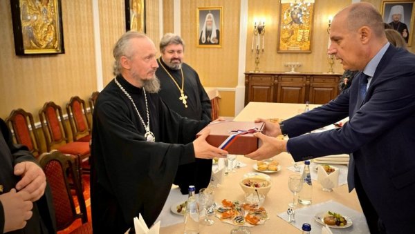 НА ПОЗИВ КОЛЕГЕ ХОЏАЈЕВА: Лончар у посети Белорусији - разговарао и са митрополитом Минска и Заславља НА ПОЗИВ КОЛЕГЕ ХОЏАЈЕВА: Лончар у посети Белорусији - разговарао и са митрополитом Минска и Заславља