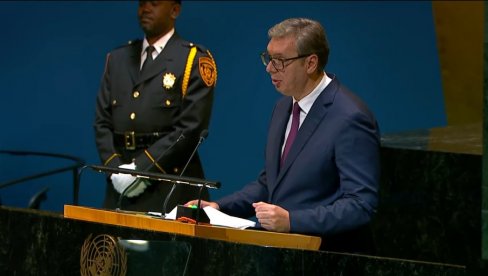VUČIĆ PORUČIO CELOM SVETU IZ NJUJORKA: Kosovo i Metohija su neraskidivi deo Srbije! VUČIĆ PORUČIO CELOM SVETU IZ NJUJORKA: Kosovo i Metohija su neraskidivi deo Srbije!