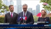 ПОЗВАО САМ ТРАМПА ДА ПОСЕТИ СРБИЈУ Вучић о детаљима сусрета са Рубијом: Тон је био пријатељски, састанак садржајан