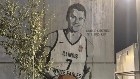 MURAL ČARLIJU KIRKU U BEOGRADU: Mladom patrioti i borcu za istinu MURAL ČARLIJU KIRKU U BEOGRADU: Mladom patrioti i borcu za istinu