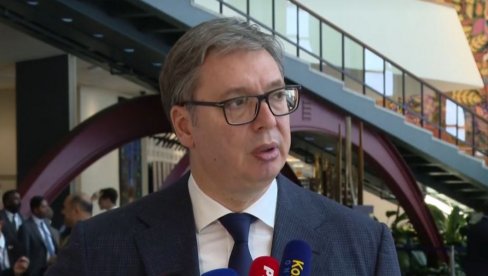 ГЛЕДАЋУ ДА ИЗВУЧЕМ СРБИЈУ БЕЗ ПОВРЕДЕ НА ГЛАВИ Вучић из Њујорка: Од 1. октобра санкције НИС-у, чека нас тешко време и зима