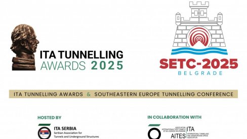 BEOGRAD DOMAĆIN SVETSKE SCENE TUNELOGRADNJE BEOGRAD DOMAĆIN SVETSKE SCENE TUNELOGRADNJE