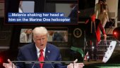 НАПЕТО - ЖУЧНА СВАЂА ТРАМПОВИХ: Доналд прети прстом Меланији, њена реакција - ХИТ (ВИДЕО)