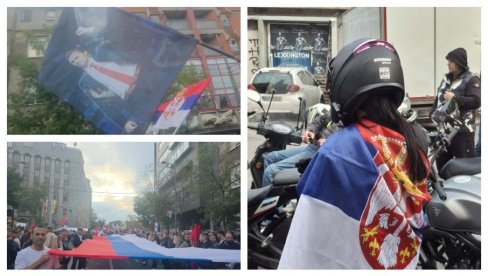 VELIKI BROJ SLOBODNIH GRAĐANA ISPRED RTS-a: Nose transparente protiv Antife i u čast Čarlija Kirka (FOTO/VIDEO) VELIKI BROJ SLOBODNIH GRAĐANA ISPRED RTS-a: Nose transparente protiv Antife i u čast Čarlija Kirka (FOTO/VIDEO)