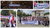 JASNA PORUKA SRBA SA KIM: Sever, Gračanica, Štrpce, Kosovsko Pomoravlje protiv blokada! (FOTO/VIDEO) JASNA PORUKA SRBA SA KIM: Sever, Gračanica, Štrpce, Kosovsko Pomoravlje protiv blokada! (FOTO/VIDEO)