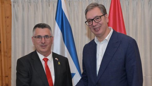 ВУЧИЋ ЈЕ ЈЕДАН ОД НАЈИМПРЕСИВНИХ ЛИДЕРА У ЕВРОПИ! Министар спољних послова Израела: Имао сам част да се данас састанем с њим (ФОТО) ВУЧИЋ ЈЕ ЈЕДАН ОД НАЈИМПРЕСИВНИХ ЛИДЕРА У ЕВРОПИ! Министар спољних послова Израела: Имао сам част да се данас састанем с њим (ФОТО)