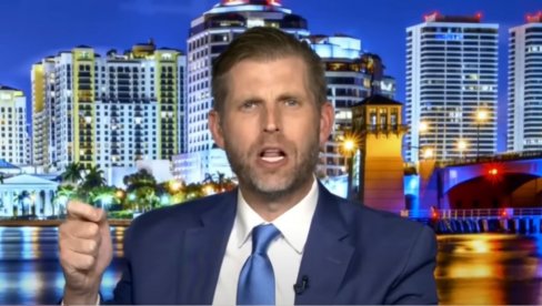 ERIK TRAMP SE DEBELO OBOGATIO Forbs: Postao je 10 puta bogatiji od kada je njegov otac ponovo izabran za predsednika