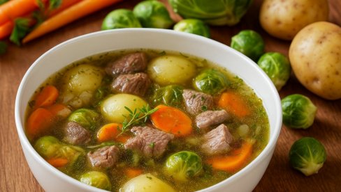 GOVEĐA ČORBA SA POVRĆEM: Zdrava čorba puna ukusa GOVEĐA ČORBA SA POVRĆEM: Zdrava čorba puna ukusa