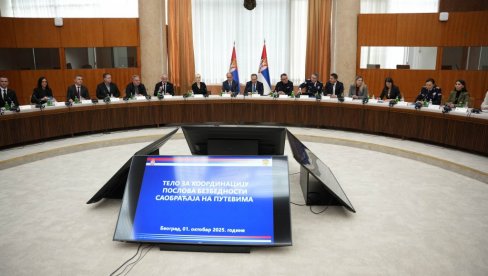 ВЛАДА СРБИЈЕ : Формирано Тело за координацију послова безбедности саобраћаја на путевима ВЛАДА СРБИЈЕ : Формирано Тело за координацију послова безбедности саобраћаја на путевима