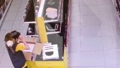 НАПАД МАЈМУНА У ПРОДАВНИЦИ: Најчуднији снимак који ћете данас видети