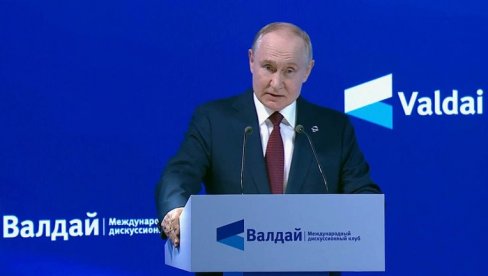 ПУТИН ГОВОРИ У ВАЛДАЈУ: Путин: Запад је пао на тесту апсолутне моћи, упутство за употребу мултиполарног света