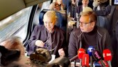 ZA 70 MINUTA OD BEOGRADA DO SUBOTICE: Soko juri 200 na sat - Vučić na otvaranju brze pruge (VIDEO)