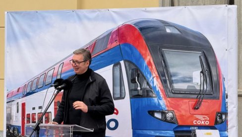 OGLASIO SE VUČIĆ NAKON PUŠTANJA U RAD DEONICE BRZE PRUGE BEOGRAD-SUBOTICA: Ponosan na sve što smo uradili