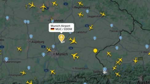 PONOVO HAOS U MINHENU: Zatvorene obe piste aerodroma, navodno uzrok dronovi (FOTO)