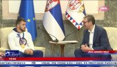 VUČIĆ SA SVETSKIM ŠAMPIONOM U RVANJU Komarov na srpskom poručio: Ovde sam našao pravu ljubav, dobio sina i ostvario najveći uspeh