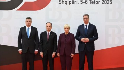 ВУЧИЋ СЕ ОГЛАСИО ИЗ АЛБАНИЈЕ: Иако нас чекају бројни изазови, Србија остаје посвећена да проширење ЕУ остане једанд од приоритета