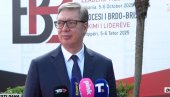 VUČIĆ IZ DRAČA: Ovde nema država, već se ide sa imenima, što je dobro nasleđe ovog procesa (VIDEO)