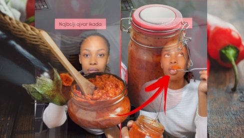 AFRIKANKA PROBALA AJVAR Reakcija je hit, Srbi se odmah oglasili: Uzmi hleb i sir!
