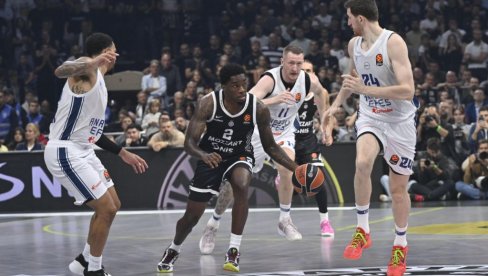 PARTIZAN PREŽIVEO DRAMU ZA INFARKT: Efes pao u Beogradu nakon neverovatnog meča