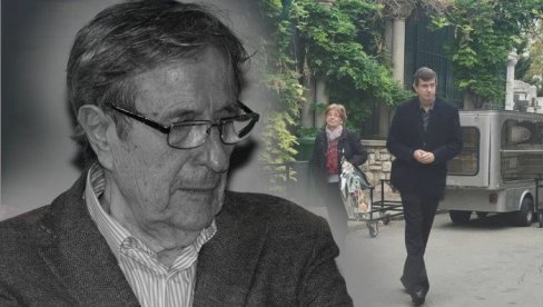 ISPRAĆAJ ZDRAVKA ŠOTRE: Na Novo groblje prvi stigao njegov sin Marko (FOTO)