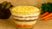 POSNA MIMOZA SALATA: Slojevita, ukusna i efektna