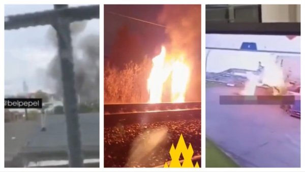 УКРАЈИНА НАПАЛА БЕЛГОРОД, КУРСК И РОСТОВ: Масовни удари извршени дроновима, онеспособљена и пруга (ВИДЕО)