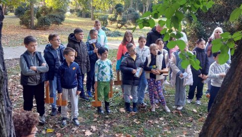 OBUČAVAJU MLADE ZA ZELENIJI GRAD: Pokret gorana Vršac priprema decu za predstojeću sadnju 15.000 mladica