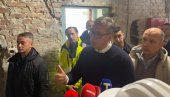 РАДОВИ НА КЛИНИЦИ У ВИШЕГРАДСКОЈ БИЋЕ ГОТОВИ ЗА ДВЕ ГОДИНЕ Вучић: То је највеће породилиште где је и база за матичне ћелије и банка ћелија