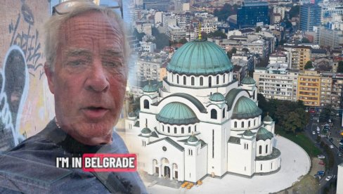AMERIKANAC U HRAMU SVETOG SAVE Ne krije oduševljenje, Srbin mu pomenuo bombardovanje: Hvala što ste mi otvorili oči (VIDEO)